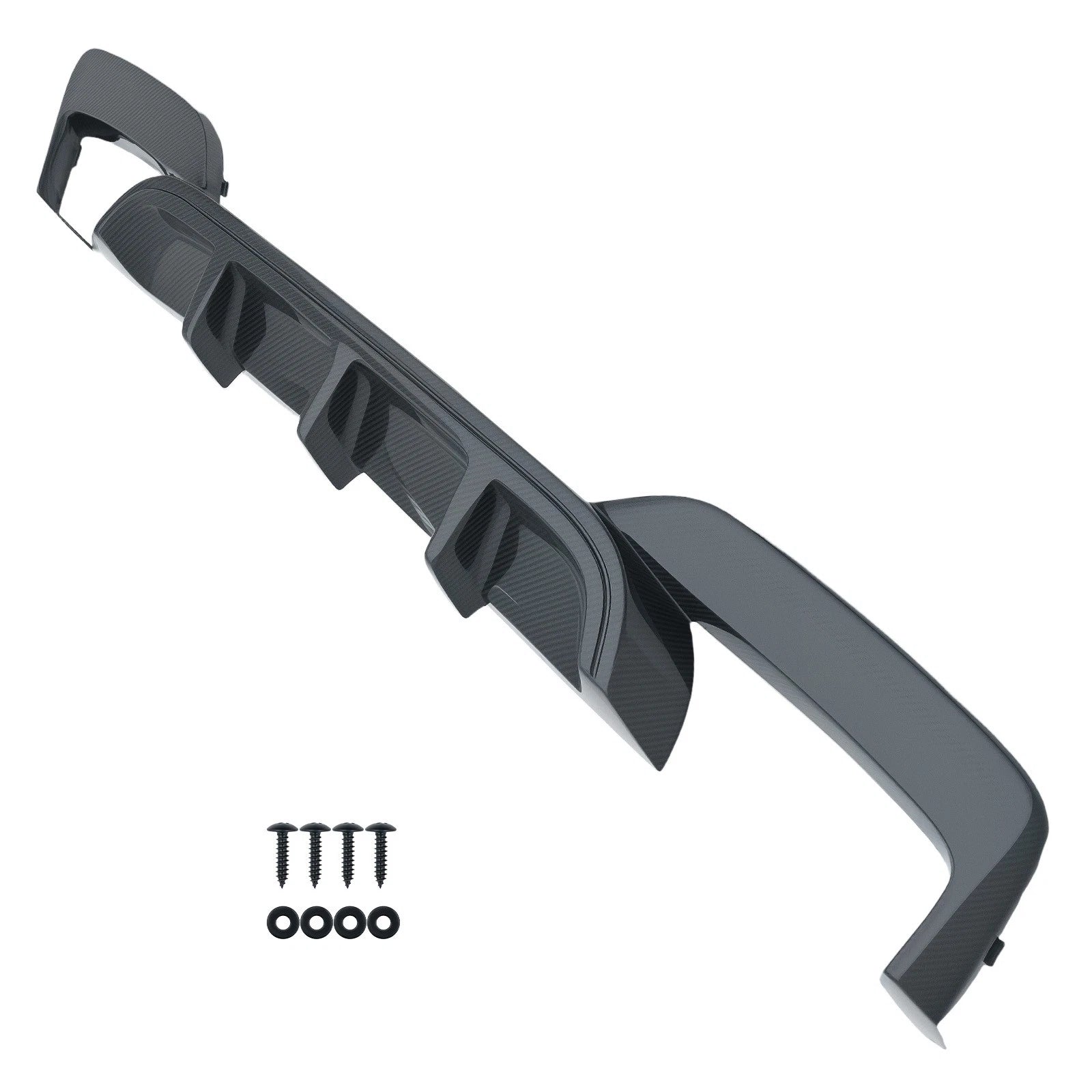 Carbon Fiber Rear Lip Diffuser for BMW M6 640i 650i (2012–2018) V3 Style