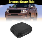 Center Console Cover for Toyota Prado (2010–2019) Armrest Pad Faux Leather Black