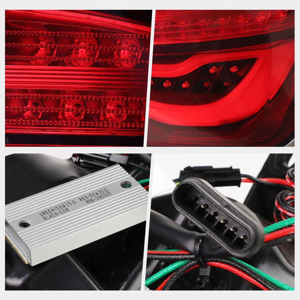 LED Bar Sequential Turn Signal Tail Brake Light for BMW F30 (2012–2015)