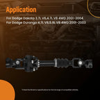 Front Lower Steering Shaft Assembly for Dodge Dakota Durango (2001–2004) 55351246AA