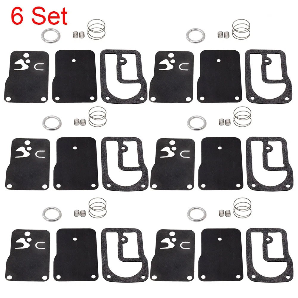 Set of 6 Fuel Pump Diaphragm Kit for B&S 393397 401400 402400