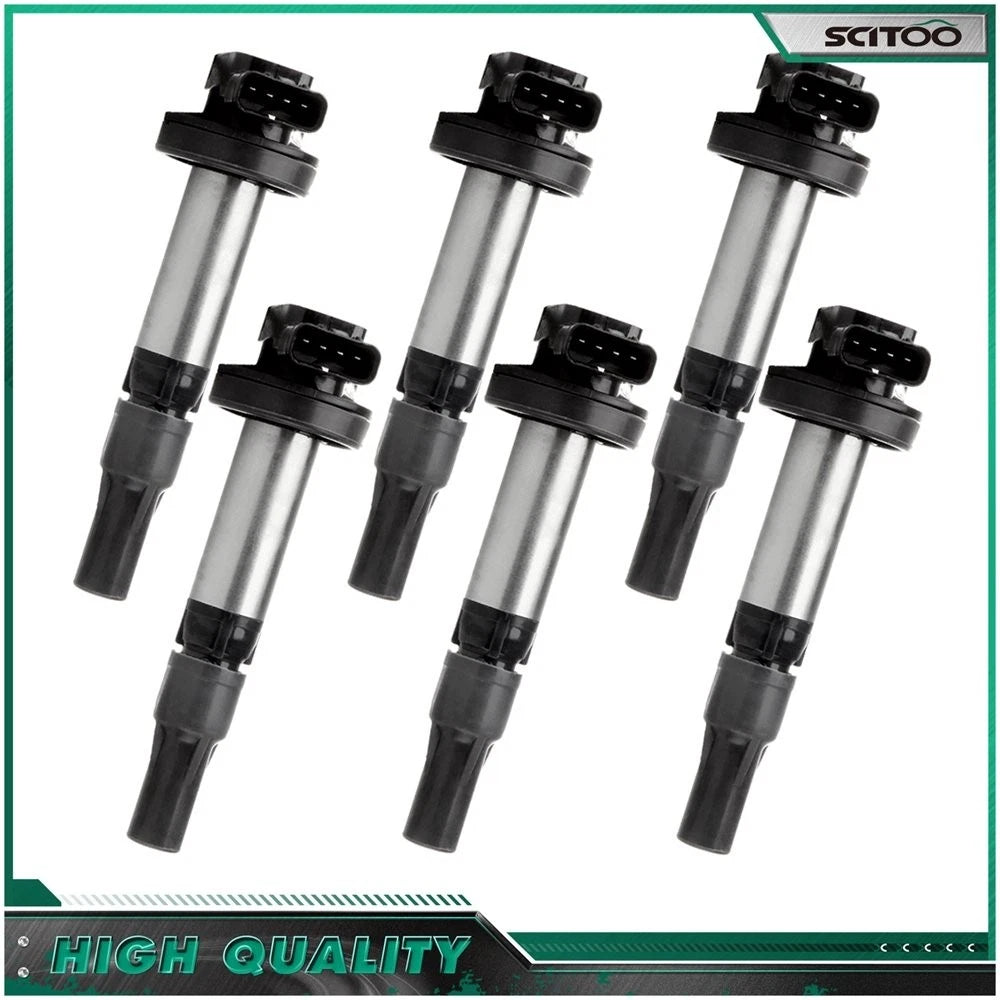 6X Ignition Coils for Land Rover Range Rover LR3 Jaguar XKR XK8 XK XJR XJ8