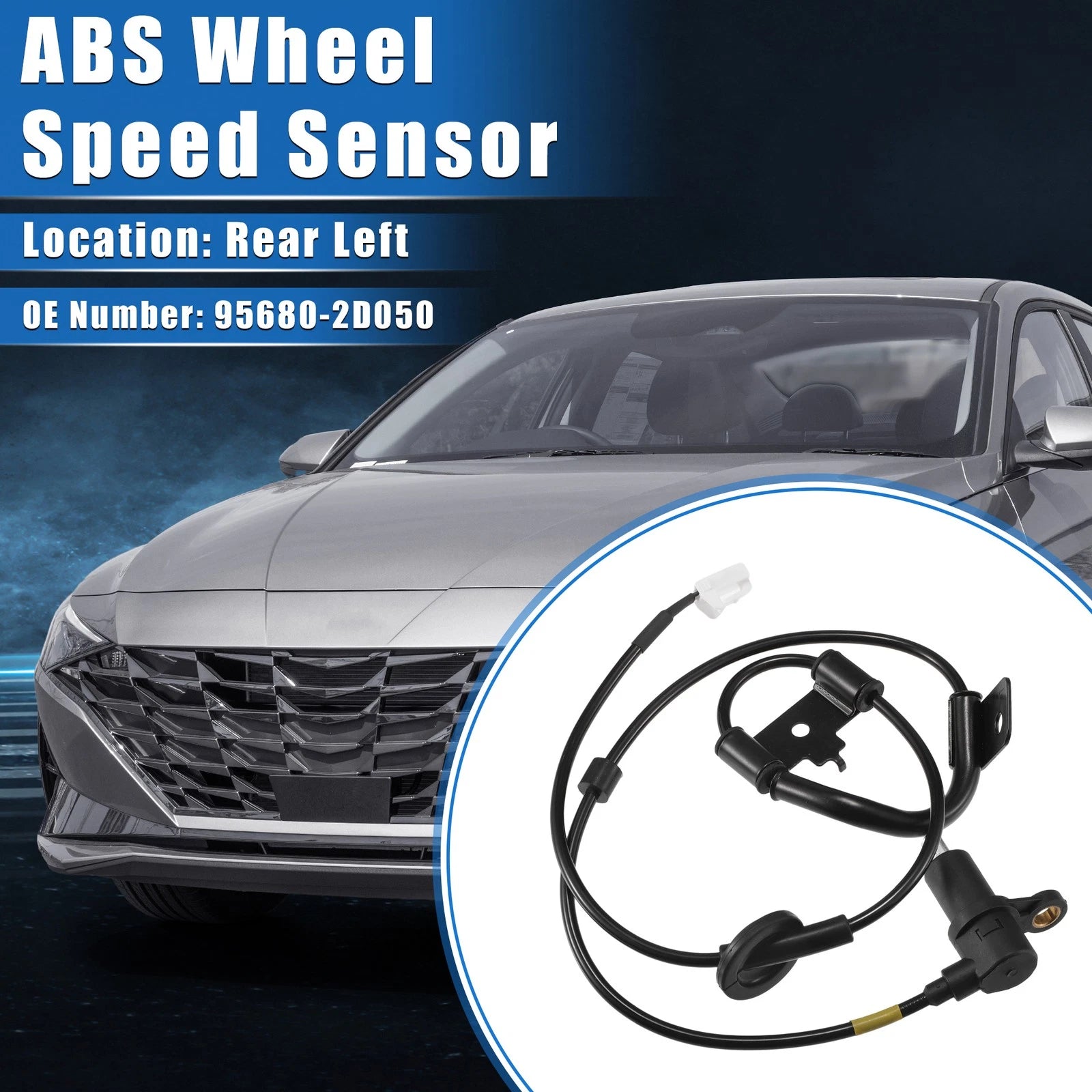 ABS Wheel Speed Sensor for Hyundai Elantra (2011–2016) No. 95680-2D050