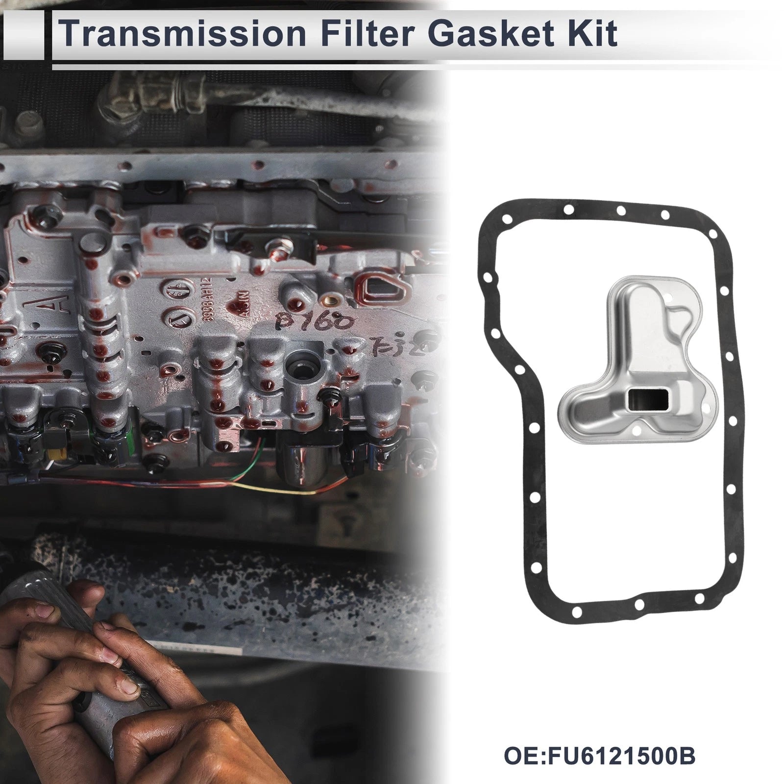 Gasket Transmission Filter Metal Kit No.FU6121500B for Mazda Protege (1990–1999)