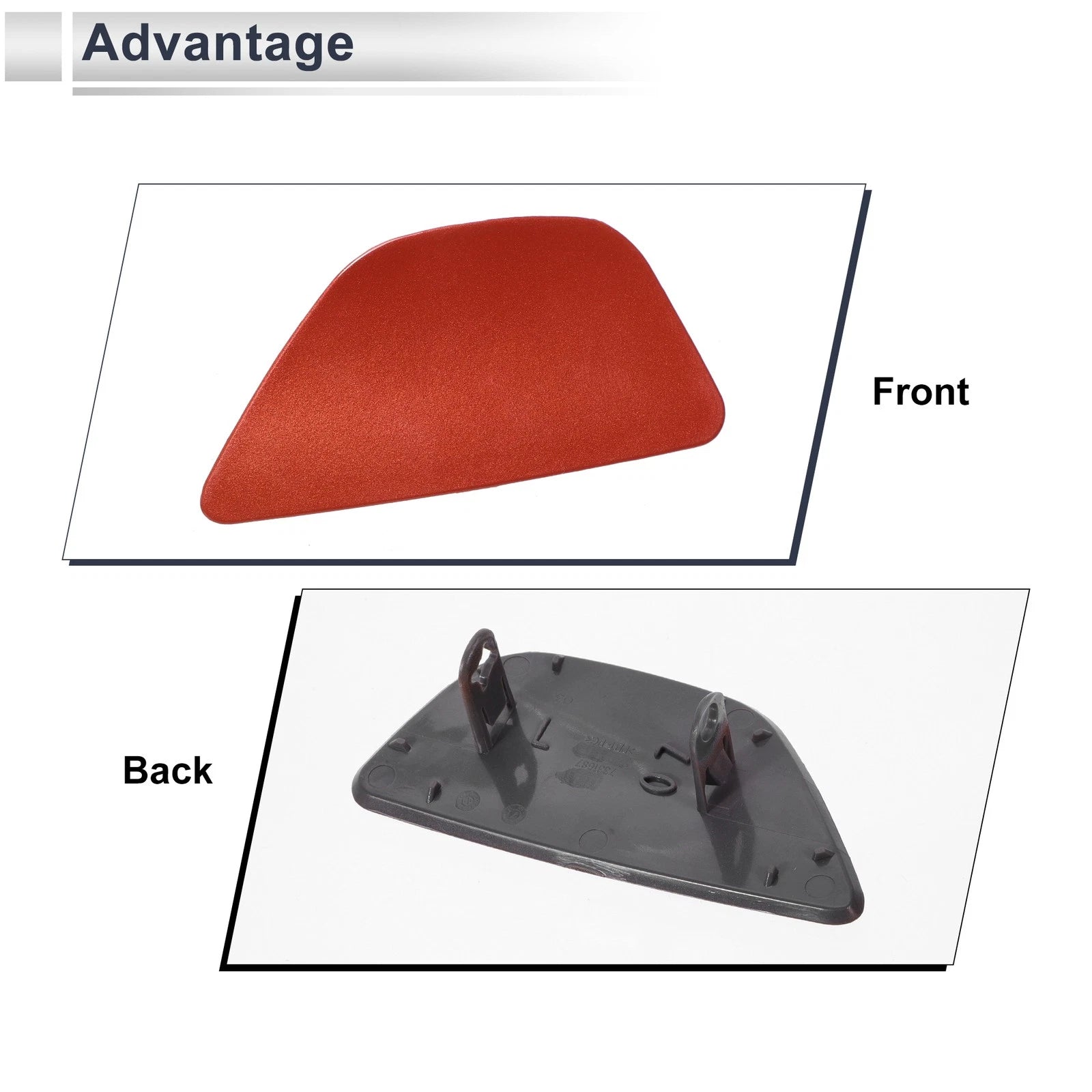 Front Left Headlight Washer Nozzle Cover Cap for BMW 535i (2011–2016)