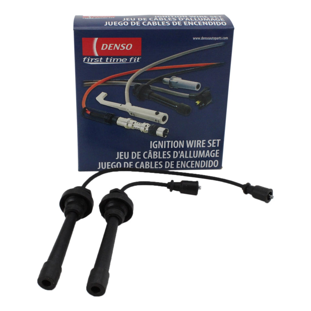 Set of 4 Ignition Spark Plug Wires for Chrysler Dodge Mitsubishi L4