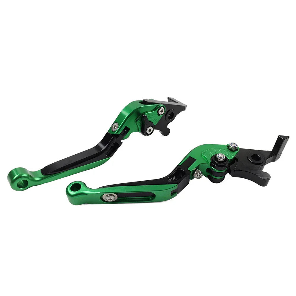 CNC Green Extendable Brake Clutch Levers for Honda VFR1200/F (2010-2014)