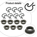 Complete Set of Manual Transmission Shifter Bushings and Clips for 3327302