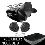 Trunk & Luggage Rack Pad Speakers for Harley Electra Glide (2014–2025)