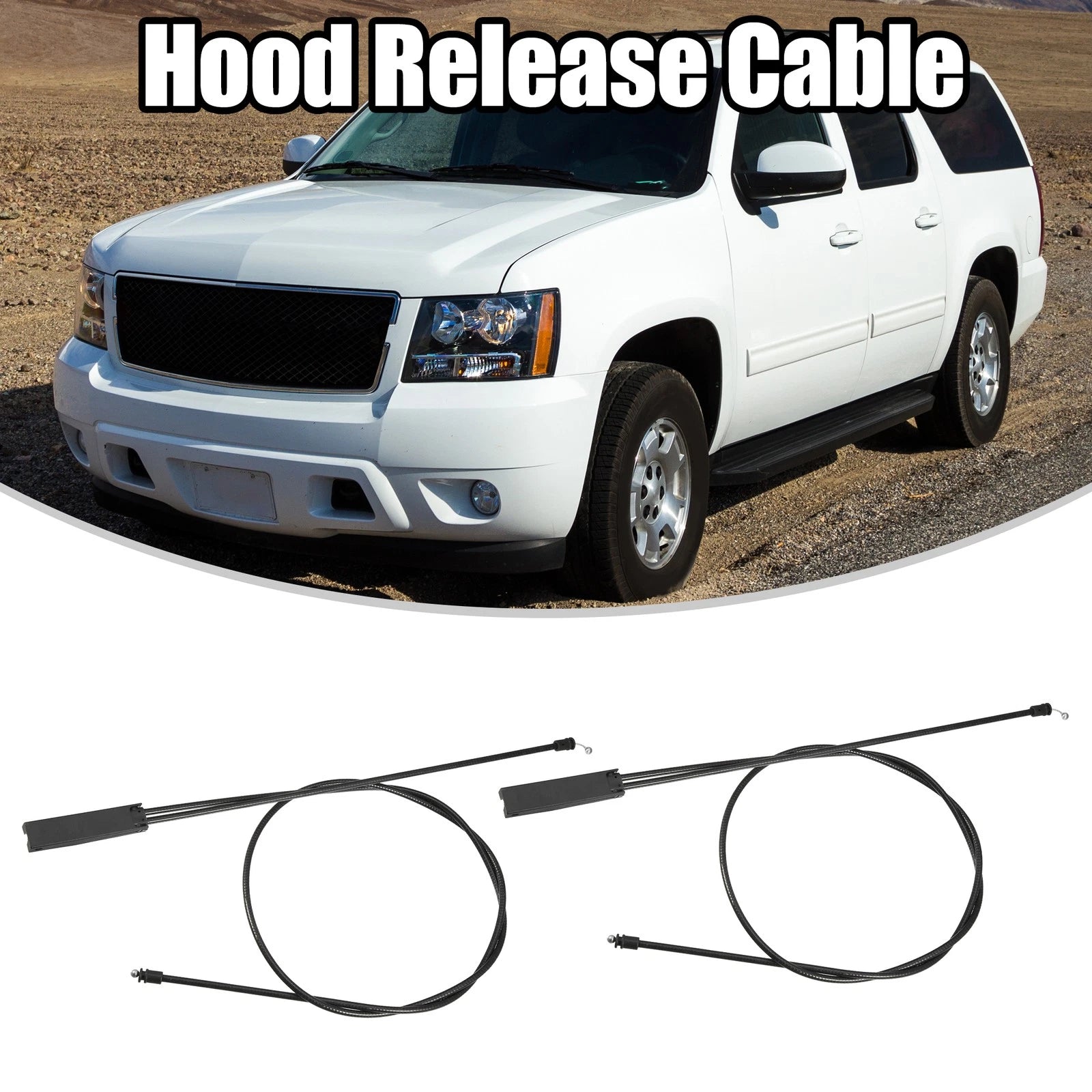 2X Front Hood Release Cable for BMW 328i (2012–2015)