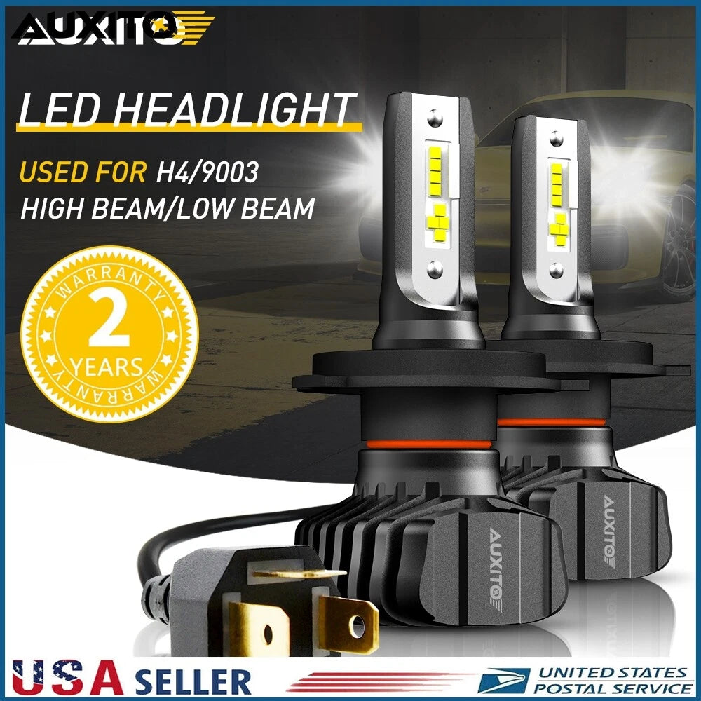 H4 LED Headlight Bulbs Conversion Kit 9000LM for HB2 9003 (Year Range)