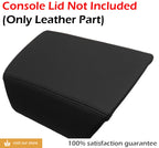 Center Console Armrest Cover for Chevrolet Camaro (2010–2015) Black Leather