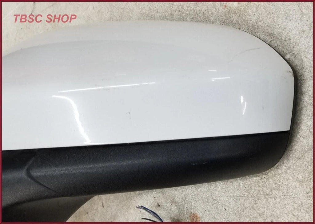 Side View Mirror for Ford Fusion (2013–2020) White LH Driver 3 Pin Wire