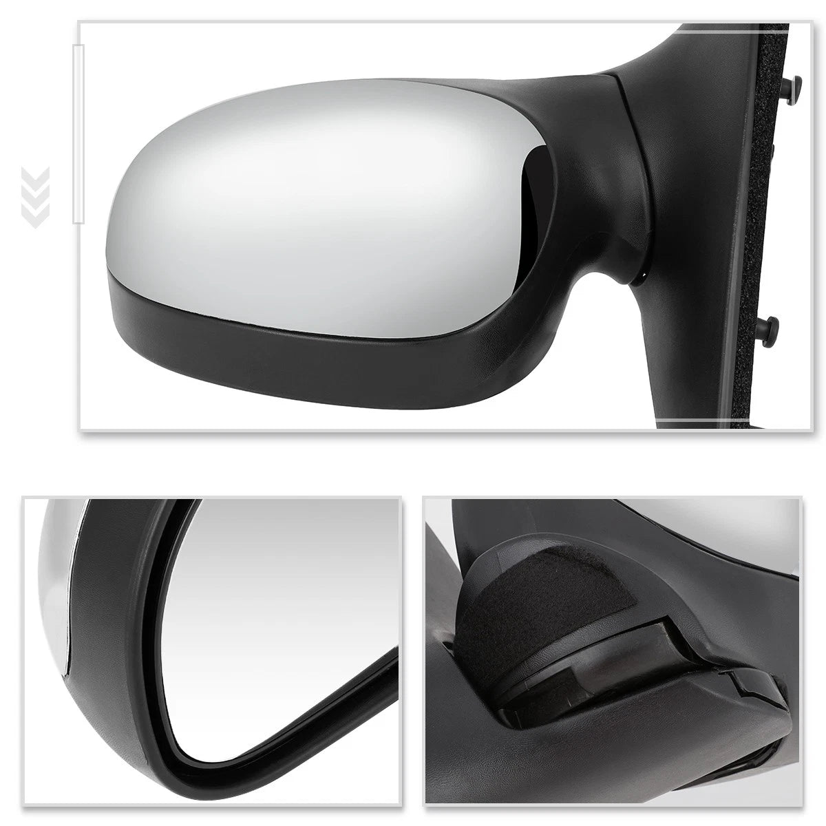 Rear Step Pad Bumper with License Plate Lamps for Dodge Ram 1500 (2009–2024)