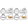 Carburetor Repair Kit Set of 4 for Honda Goldwing GL1500 (1988-1991)