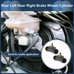 Rear Left & Right Brake Wheel Cylinder No.W37841 for Toyota Pickup (1987–1990)
