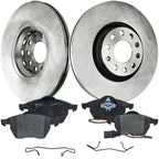 Front Brake Disc and Pad Kit for Audi A6 (1998–2001)