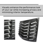 Rear Window Louvers Cover for Chevy Camaro (2010–2015)