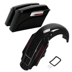 Hard Saddlebags & LED Rear Fender System for Harley Electra Glide (1993–2008)
