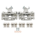 Set of 2 Rear Brake Calipers w/ Bracket for Dodge Journey (2012–2018) 18-B5464