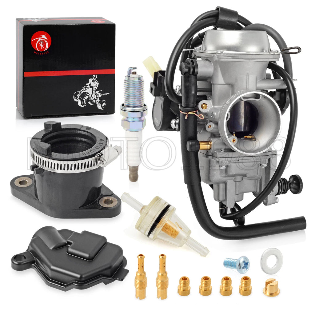 Carburetor with Intake Manifold Boot for Honda TRX500TM TRX500FE TRX500FM TRX500FPE