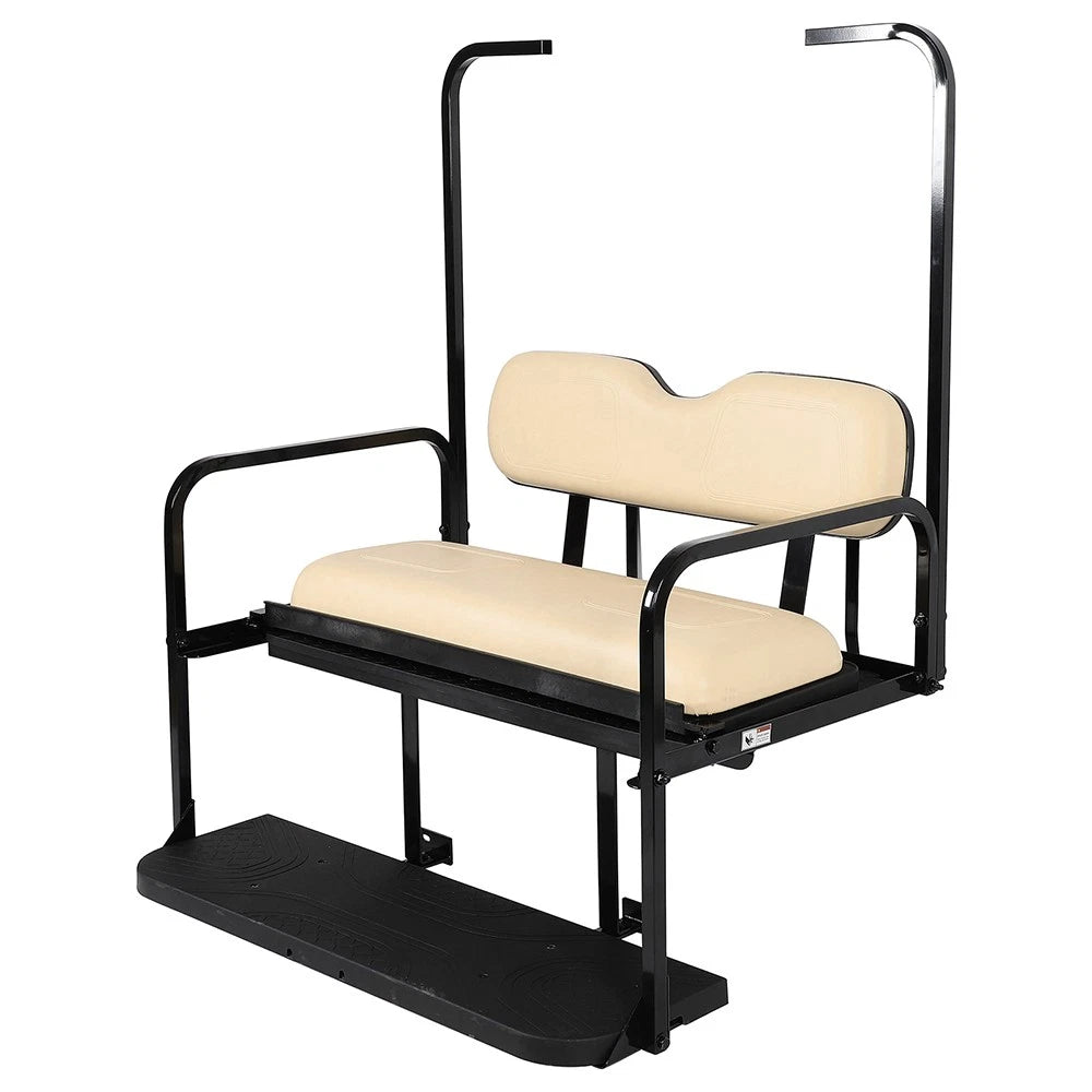 Flip Folding Rear Back Seat Kit for Club Car DS (2000–2013)