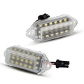 18-SMD White LED License Plate Lamp for Mitsubishi Lancer EVO X (2007–2019)