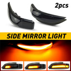 Sequential LED Amber Yellow Side Mirror Signal Lights for Toyota Camry (2012–2017)