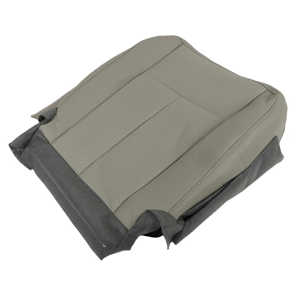 Driver Side Bottom Leather Seat Cover for Ford Expedition (2007–2014) Gray