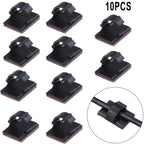10pcs Wire Tie Cable Clamp Clip for Dash Cam Cable Management