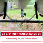 Bunk Board Guide for Pontoon Boat Trailer (24.4")