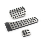 3x Foot Pedal Rest Gas Brake Accelerator for Mercedes Benz C GLC E Class (2015-2019)