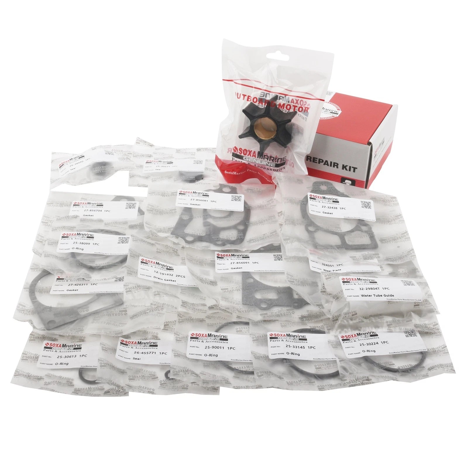 Water Pump Repair Service Kit for Mercury 65-225 Outboard (47-89984Q5)