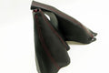 Manual & E Brake Boot Set for Mustang (1999–2004) Red Stitch Leather Synthetic