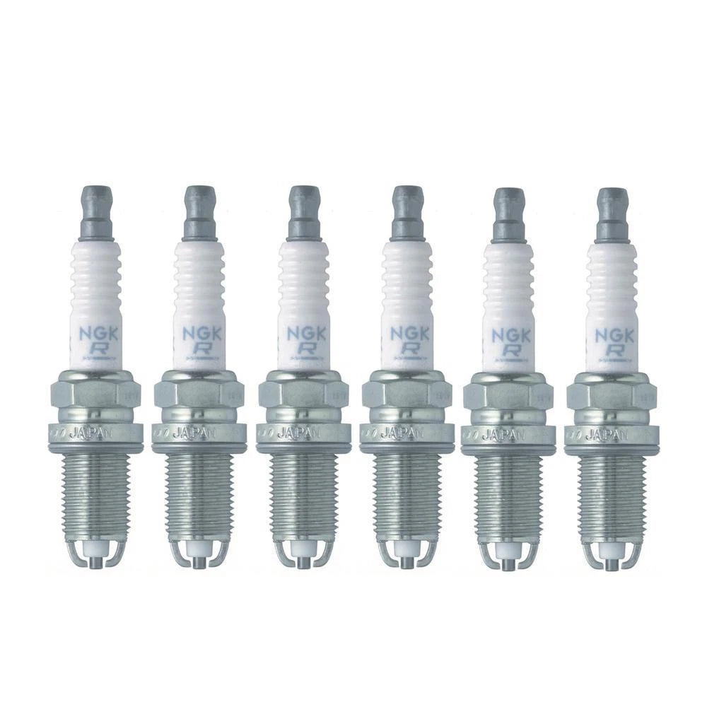 Set of 6 NGK Spark Plugs for (Standard Nickel, Gap 0.036)