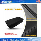 Armrest Lid Cover for Acura TSX (2009–2014) Black Leather