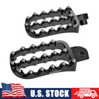 Enlarged Foot Pedals Footrest for Kawasaki KLR650 (1987–2024)