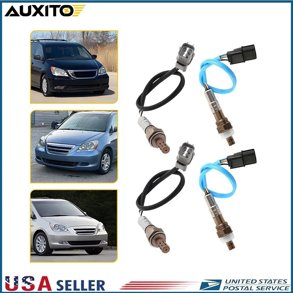 4X Oxygen O2 Sensor OEM for Honda Odyssey (2007–2010) 3.5L V6