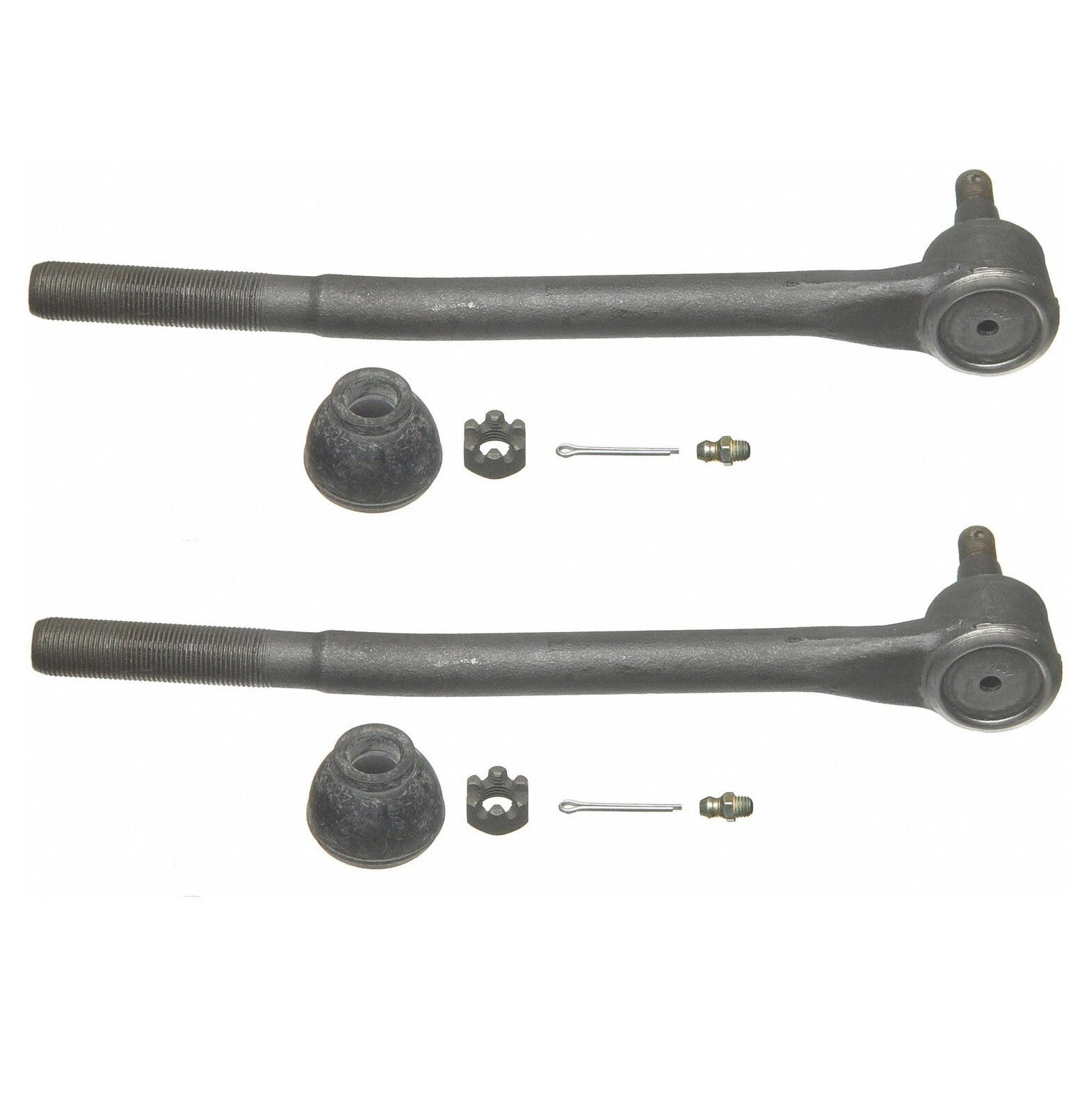 Set of 2 Inner Steering Tie Rod Ends for Ford Torino, Falcon, Mercury Comet (1968–1976)