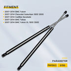 2X Tailgate Lift Supports for Cadillac Escalade EXT (2007–2013)