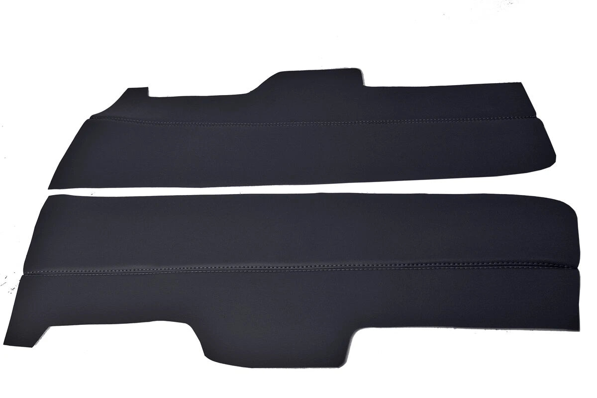Leather Door Panel Cover for Honda Pilot (2009–2015) Black