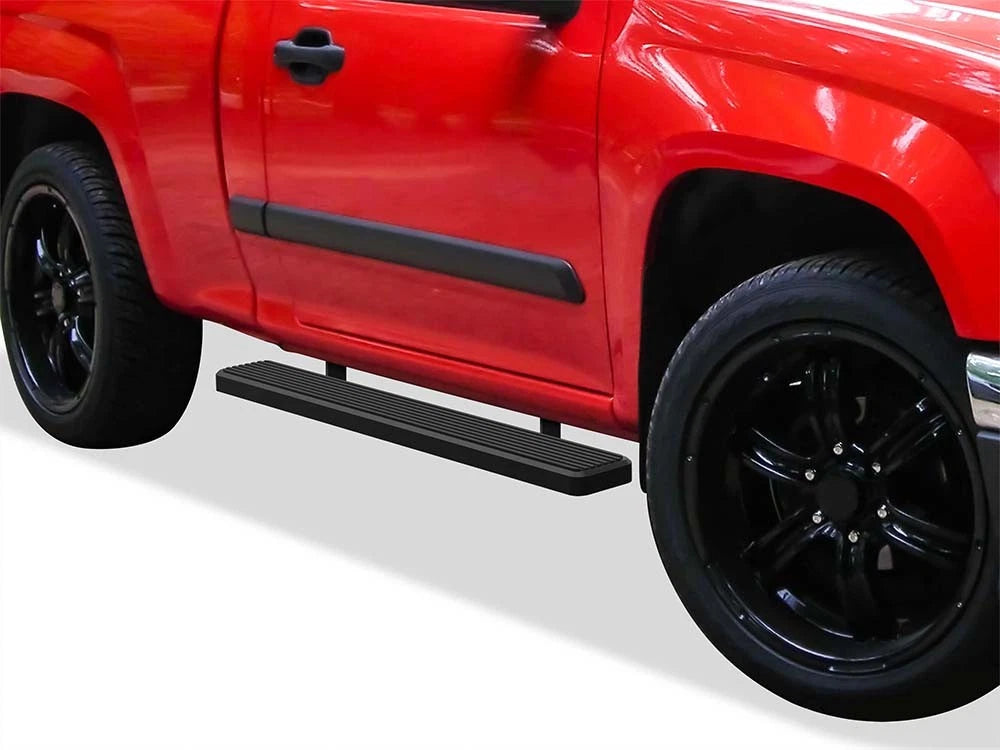 iBoard Black Steel 6" Side Step for Chevy Colorado/GMC Canyon (2004–2012)