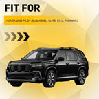 Chrome Left Driver Side Front Bumper Grille Trim for Honda Pilot (2023–2025)