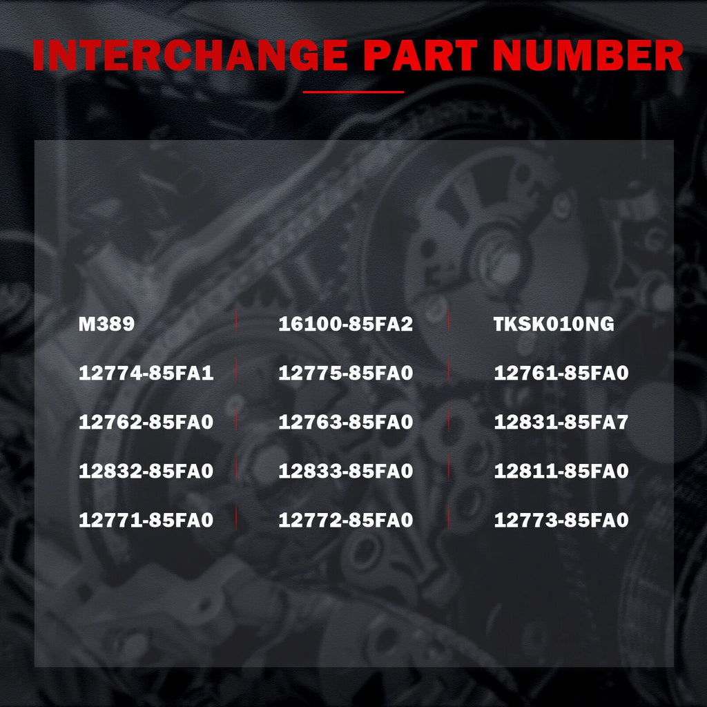 Timing Chain Kit for Chevrolet Tracker, Suzuki Grand Vitara (1999-2007)