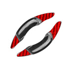 Steering Wheel Shifter Paddle Extensions for Volvo XC40 (2019–2023) Red