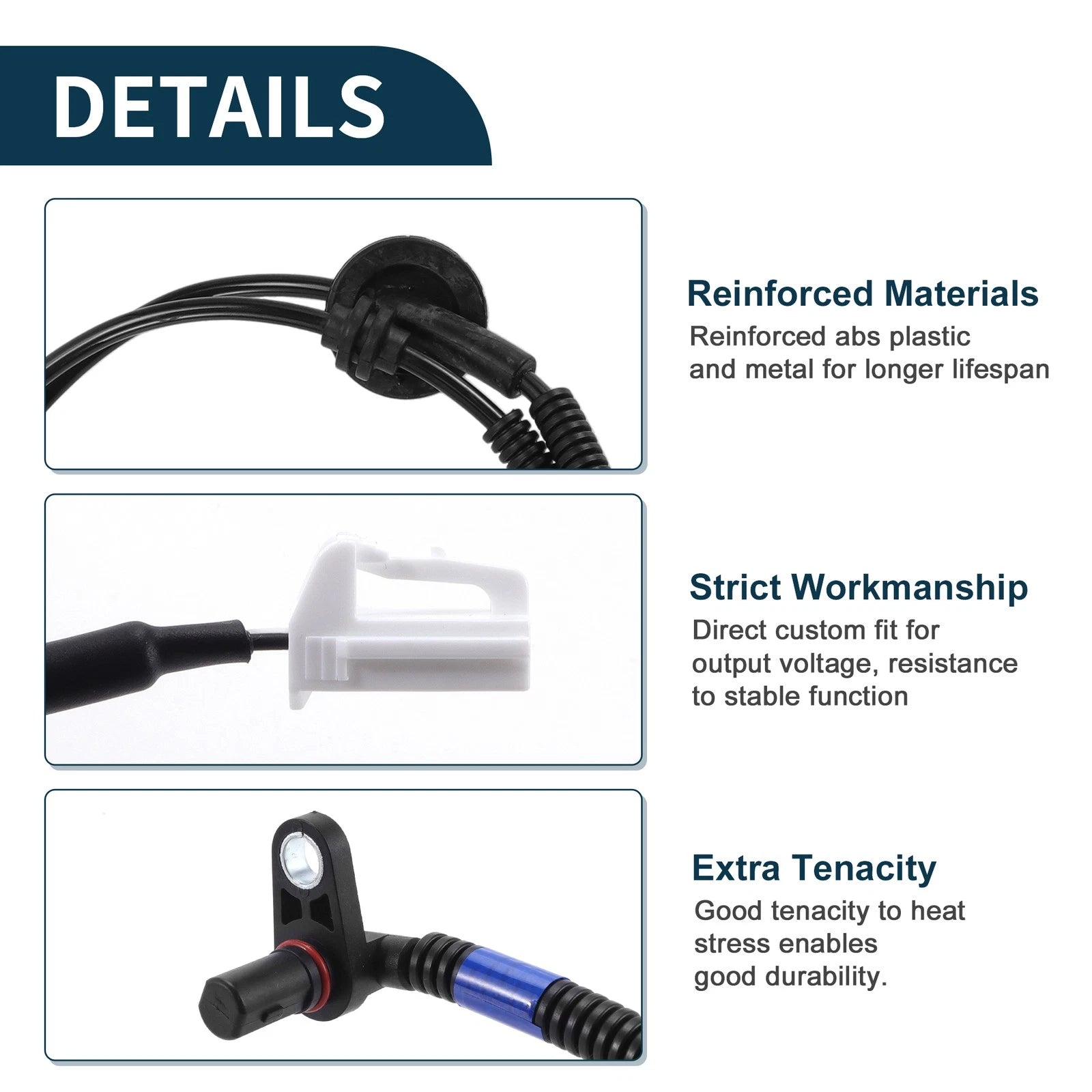 ABS Wheel Speed Sensor No. 956804L100 for Hyundai Accent (2012–2022)