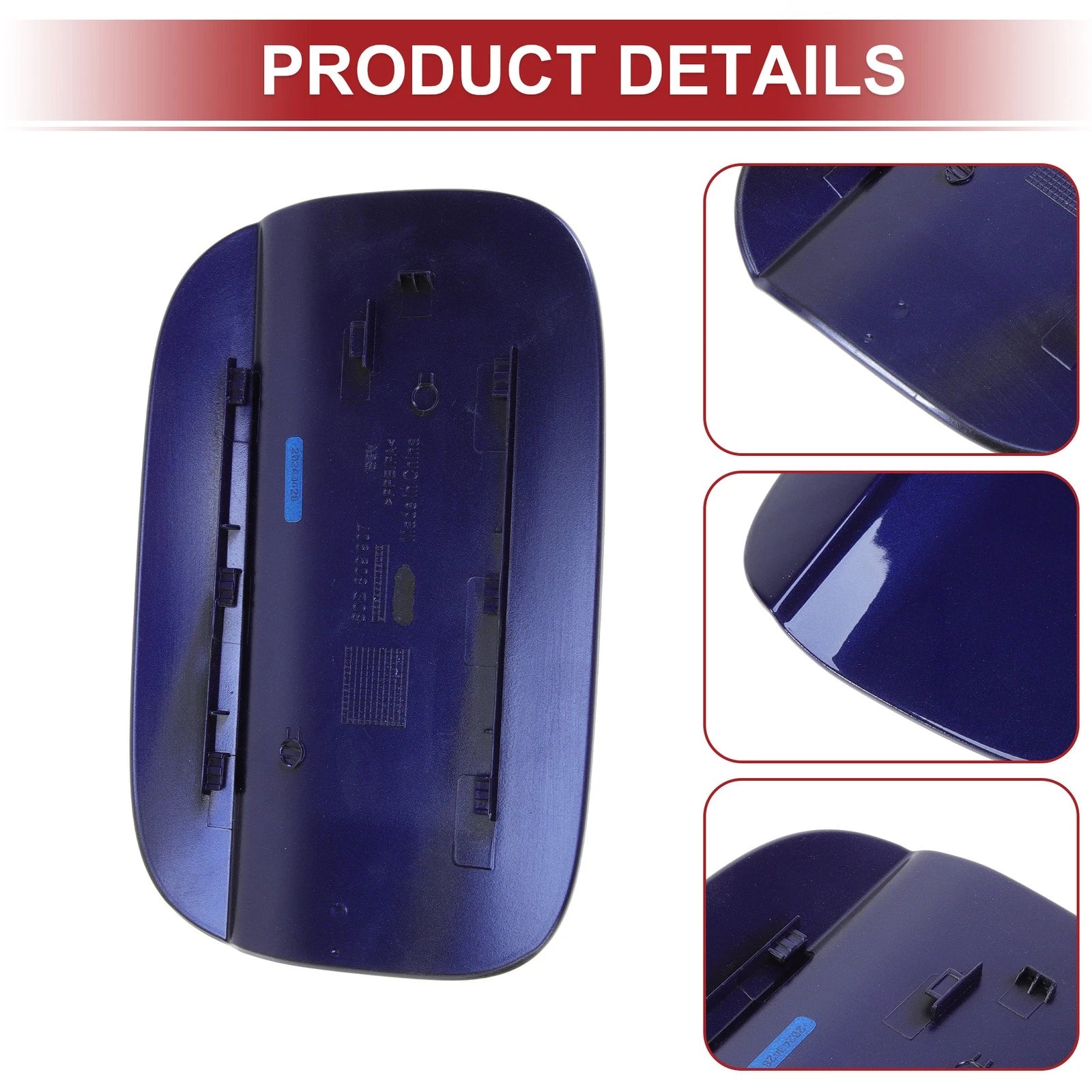 Fuel Tank Door Cap for Audi Q5 (2018–2024) Fuel Filler Flap Cover Blue
