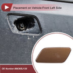 Front Left Washer Nozzle Cover Cap for Subaru Forester SK (2018–2021) Brown