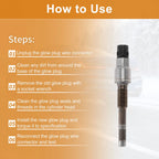 Glow Plug No. 13628570670 for Diesel Engines (1 Pc)