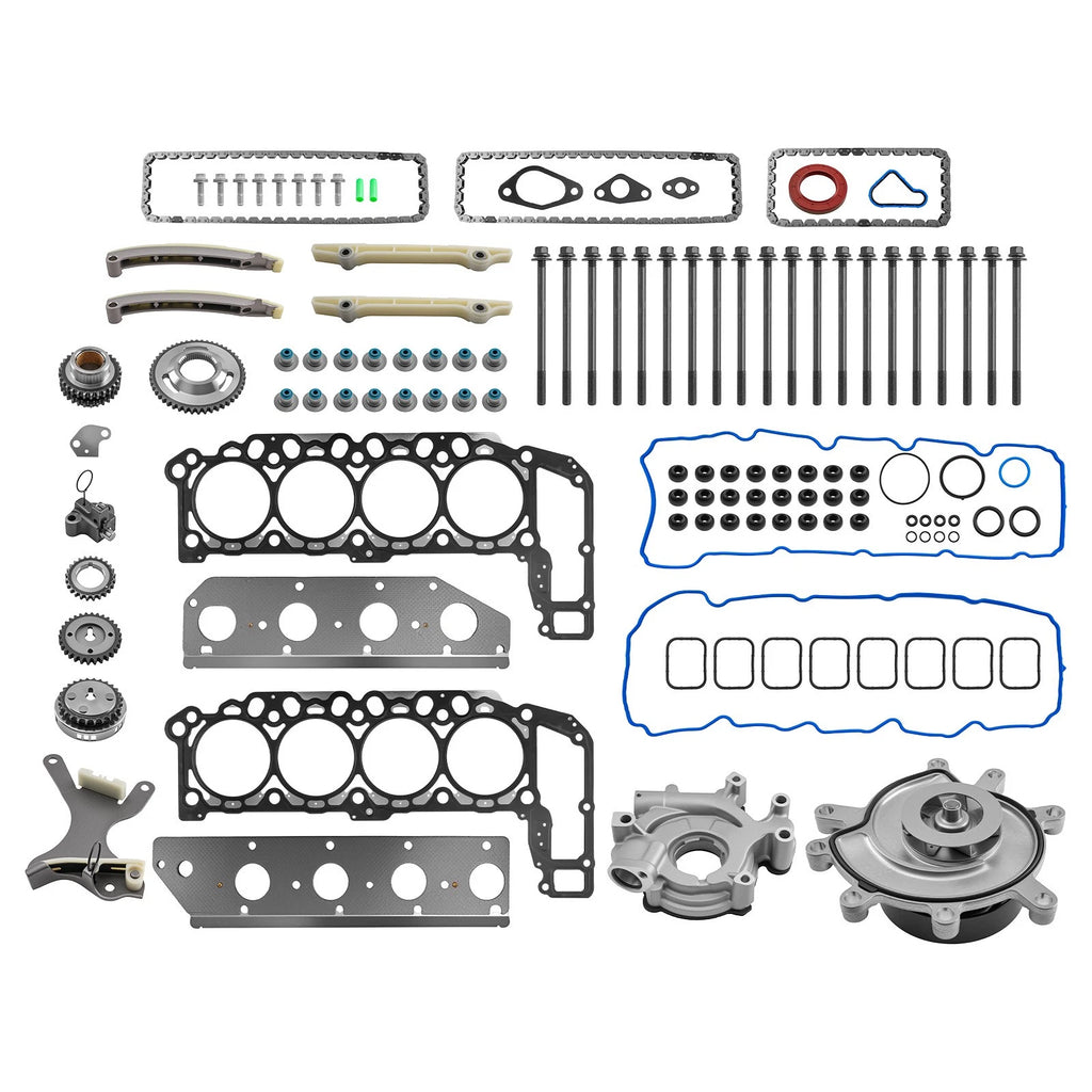 Timing Chain Set with Cam Sprockets & Pumps for Dodge Ram 1500 4.7L V8 (2008–2010)